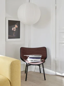 Abat-jour papier de riz shade blanc d80cm - hay