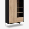 Armoire bird 1 porte 1 tiroir chene massif - ethnicraft
