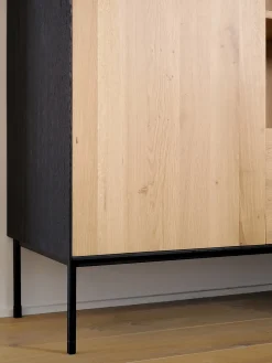 Armoire bird 1 porte 1 tiroir chene massif - ethnicraft