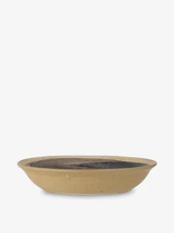 Assiette creuse solange gres naturel - b...