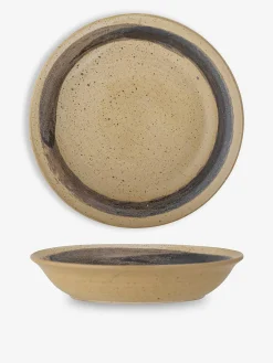 Assiette creuse solange gres naturel - b...