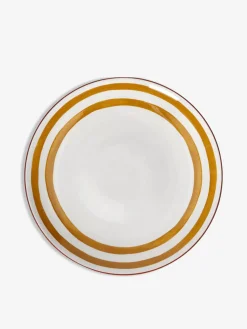 Assiette mykonos jaune m - pomax