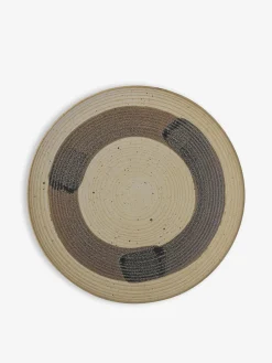 Assiette solange gres naturel - blooming...