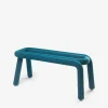Banc bold bleu canard - moustache