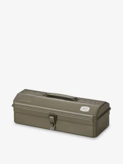 Boite de rangement japon l metal kaki - robinson toyo