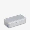 Boite de rangement japon m metal silver - robinson toyo