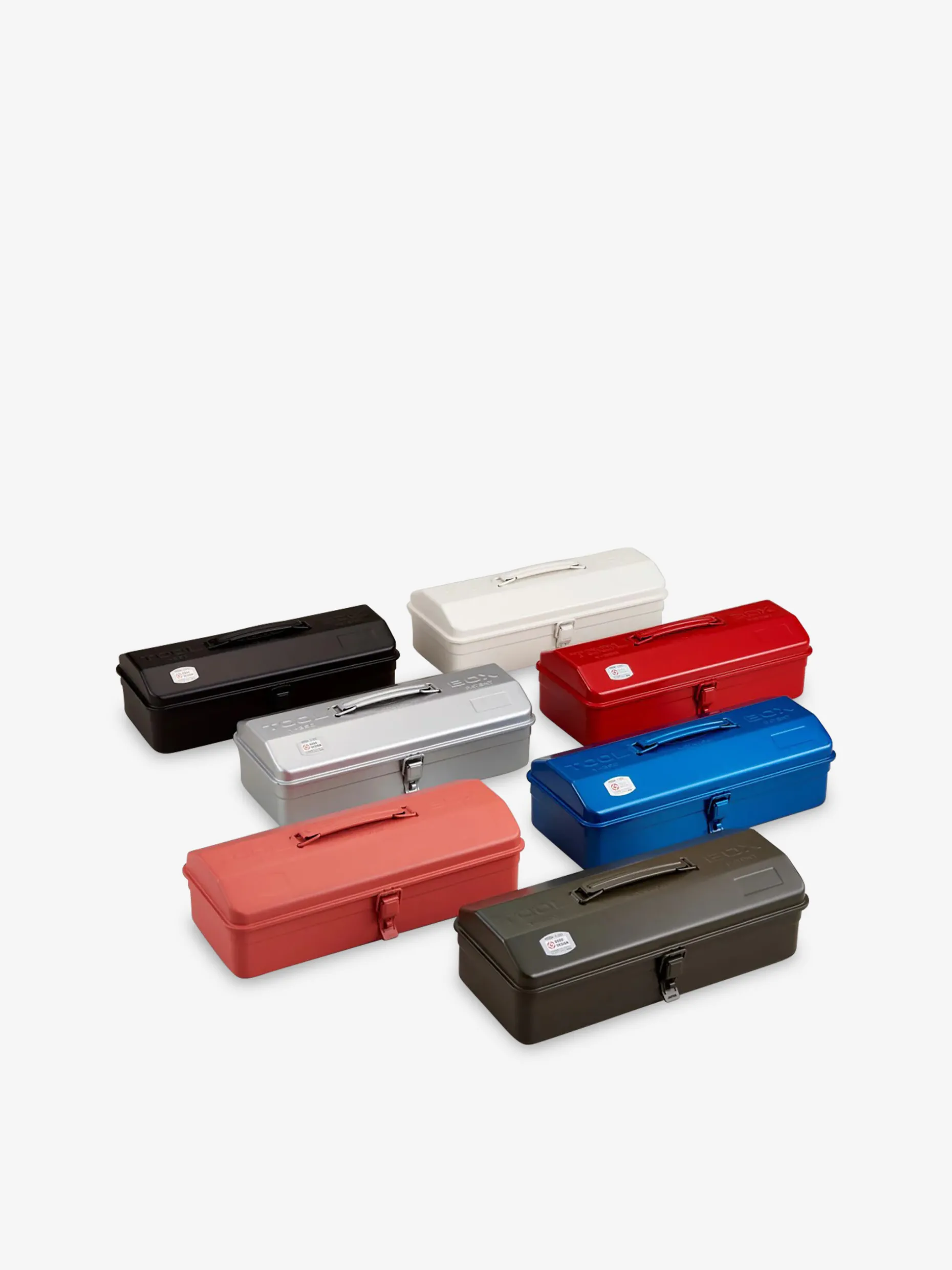 Boite de rangement japon l metal bleu - robinson toyo