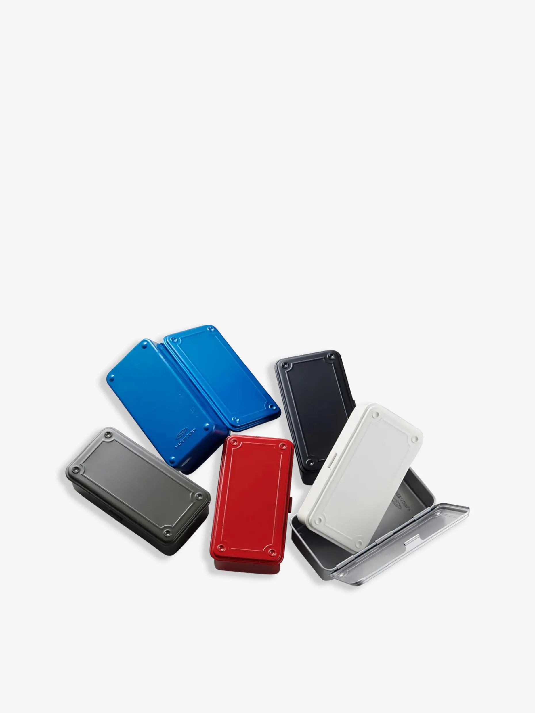 Boite de rangement japon m metal silver - robinson toyo