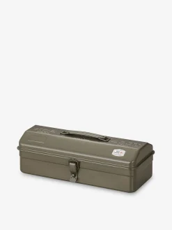 Boite de rangement japon l metal kaki - robinson toyo