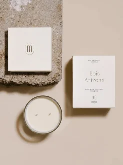 Bougie bois arizona - maison maison