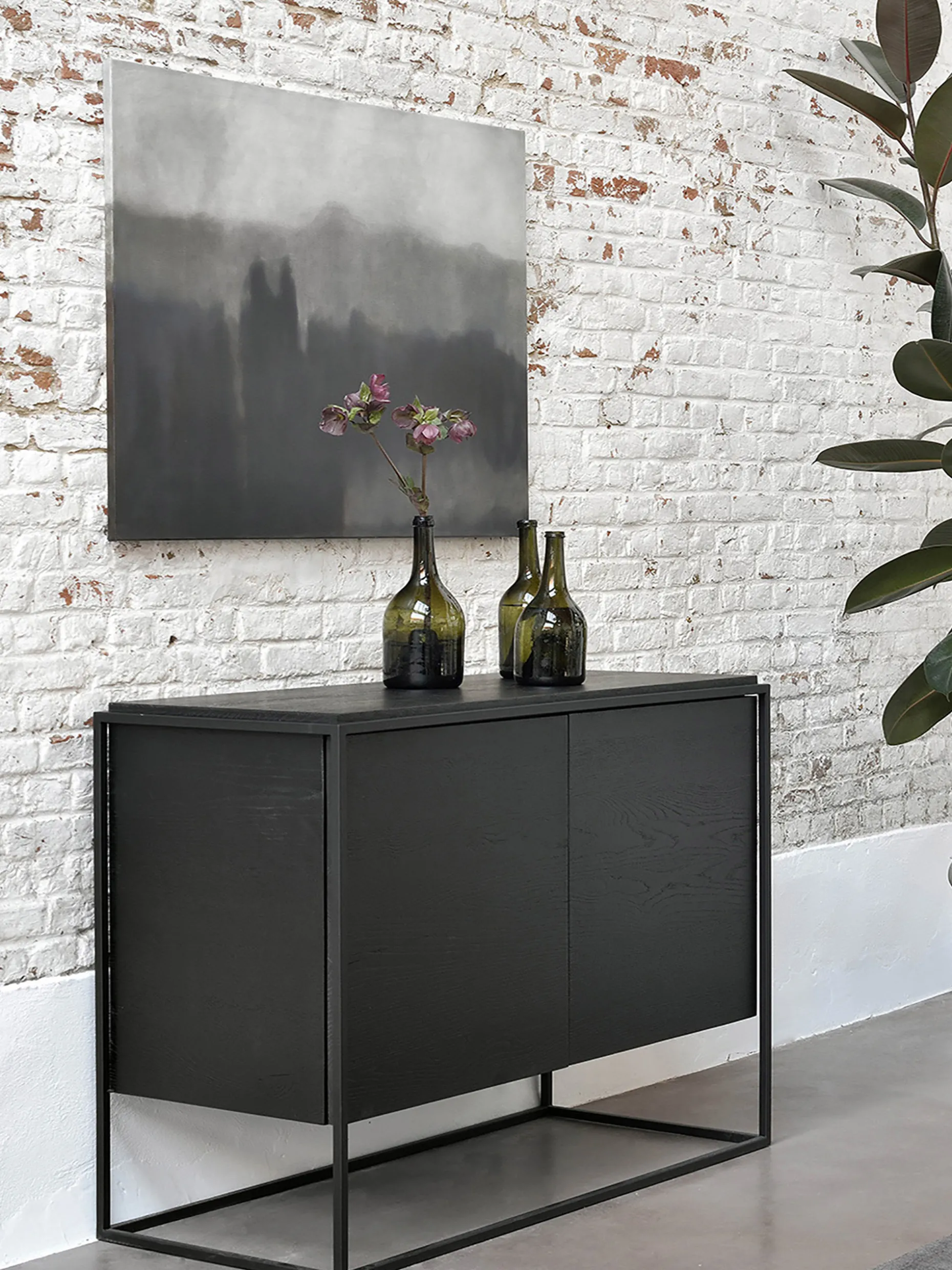 Buffet monolit chene noir - ethnicraft