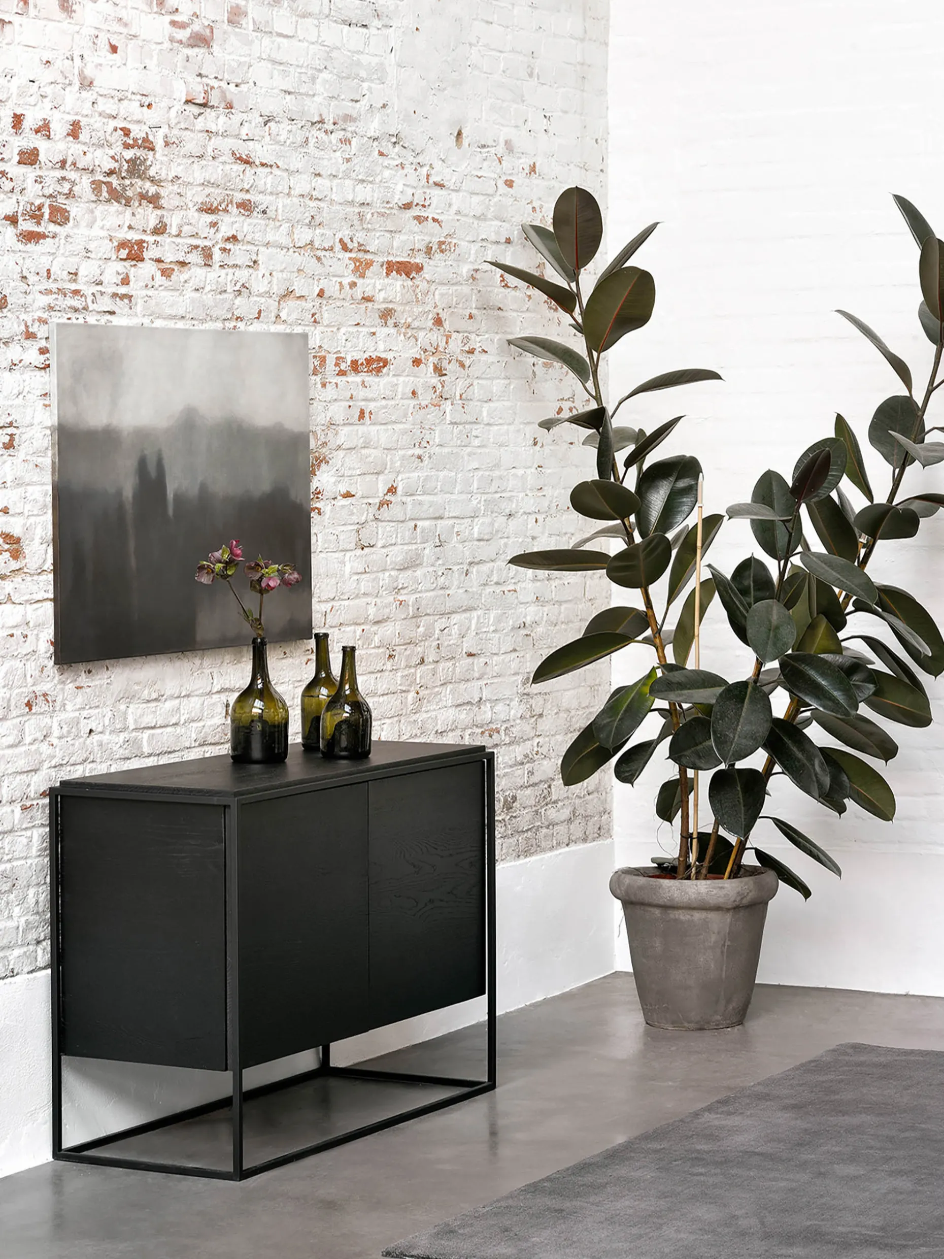 Buffet monolit chene noir - ethnicraft