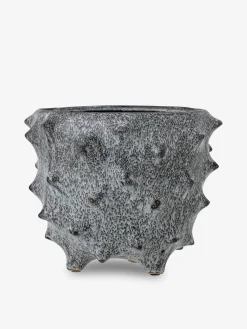 Cache pot picot bleu - bloomingville