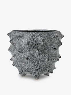 Cache pot picot bleu - bloomingville