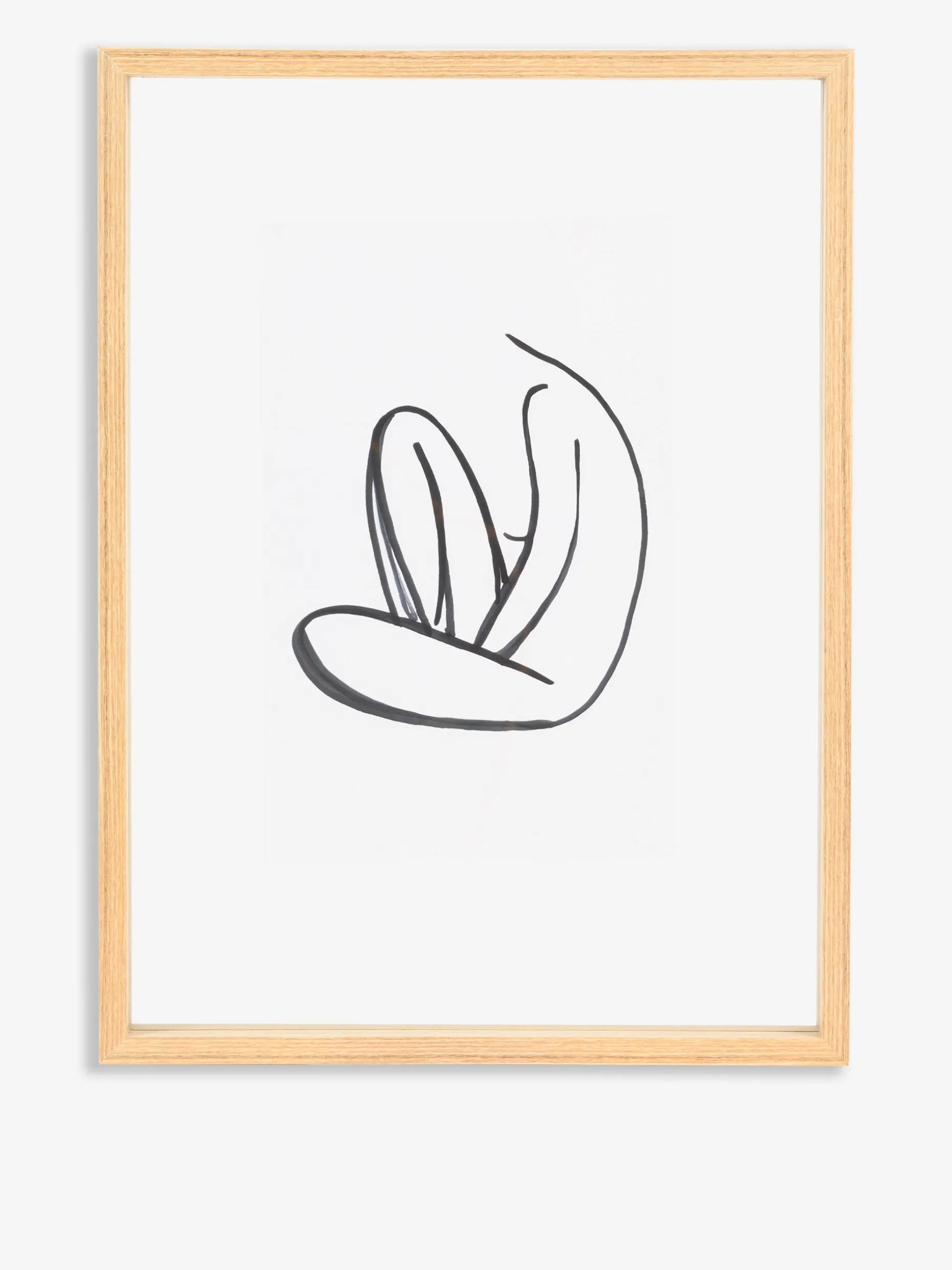 Cadre photo 30x40cm bois - urban nature culture