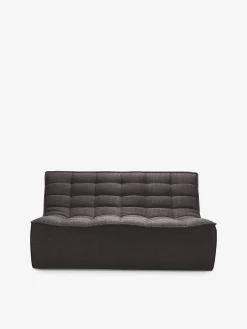 Canape n701 2 places jacques deneef anthracite - ethnicraft