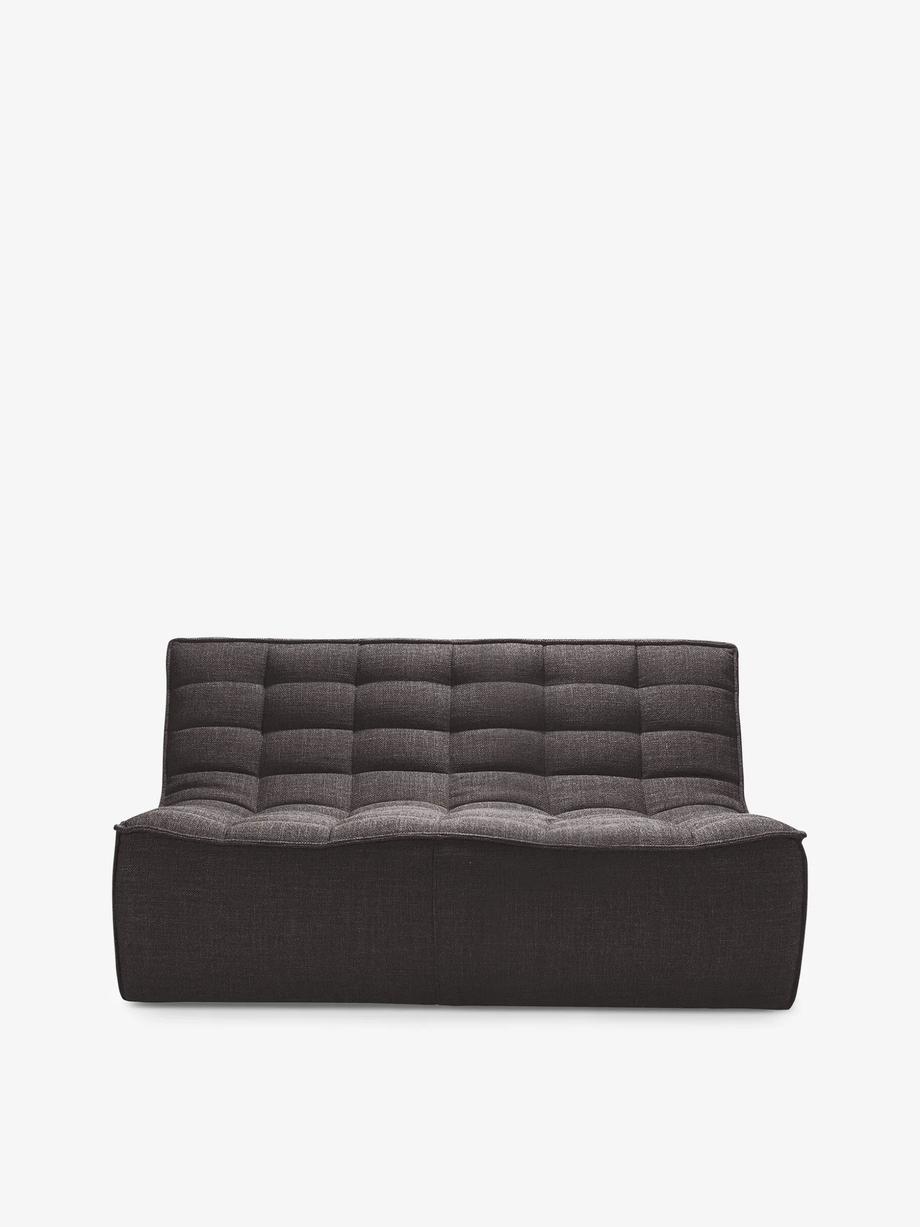 Canape n701 2 places jacques deneef anthracite - ethnicraft