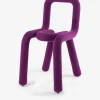 Chaise bold violet - moustache