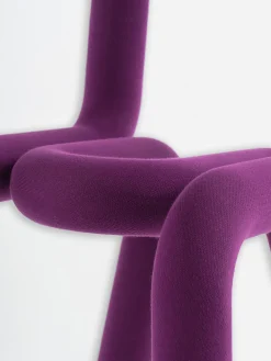 Chaise bold violet - moustache
