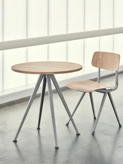 Chaise result wim rietveld chene clair pied beige - hay