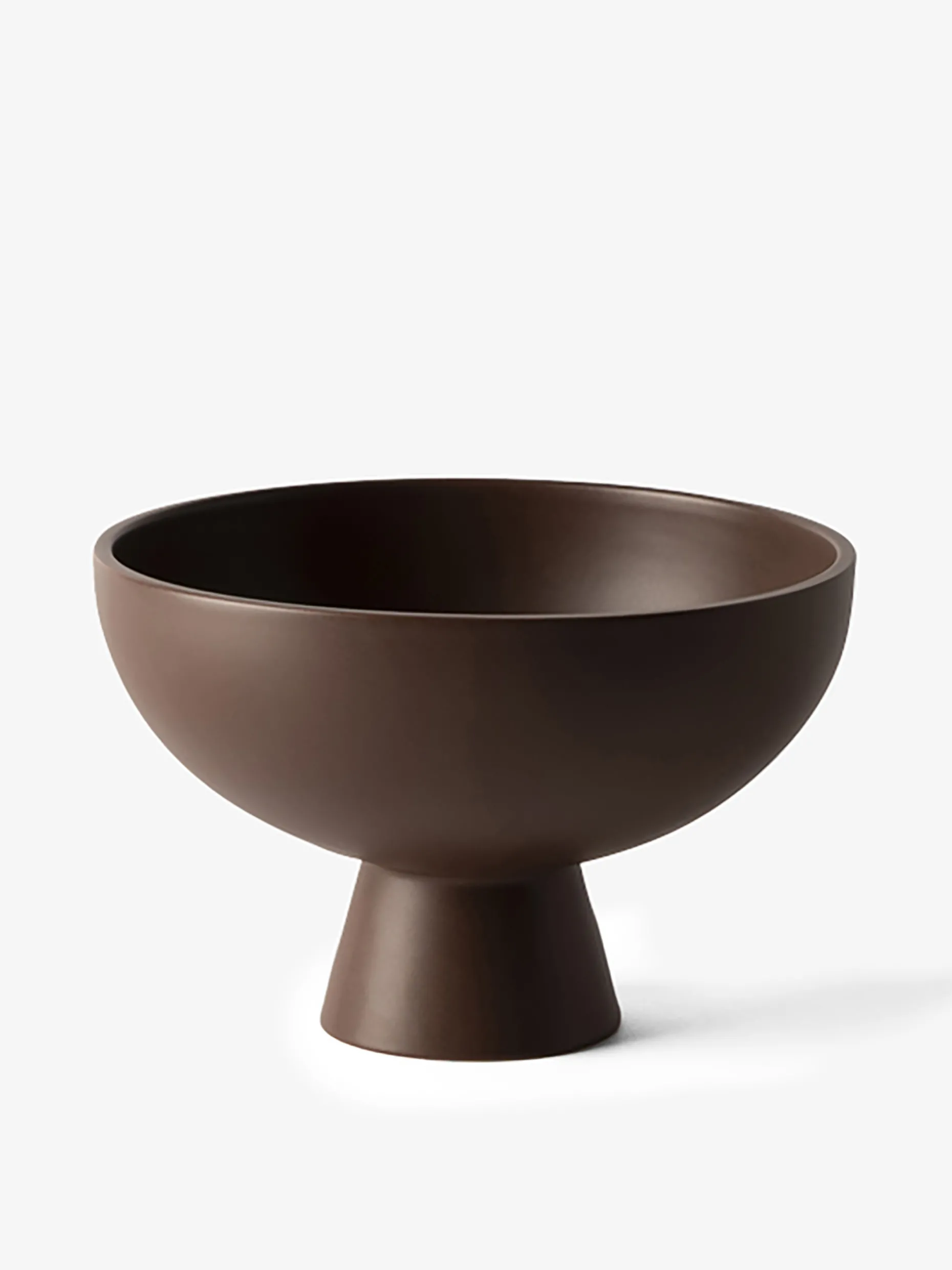 Coupe saladier l ceramique marron d22cm-...