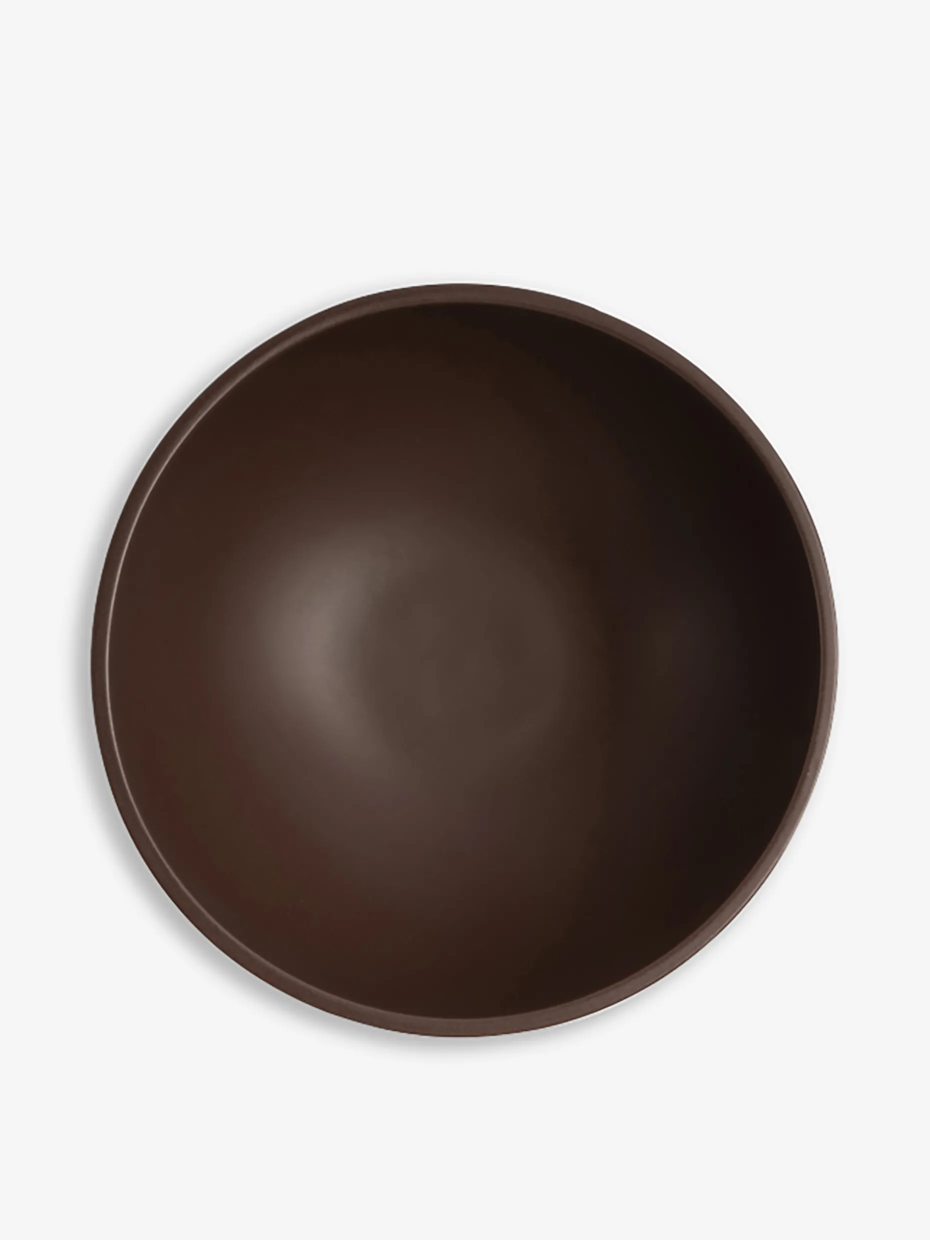 Coupe saladier l ceramique marron d22cm-...