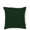 Coussin checks 45x45 vert foret