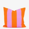 Coussin fif 50x50cm orange lilas - world...