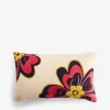 Coussin flower 30x50 ecru