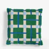 Coussin plano vert 40x40cm - &klevering