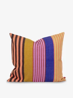 Coussin sandra 50x50cm coton rose - world of craft