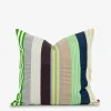 Coussin sofie 50x50cm vert - world of craft