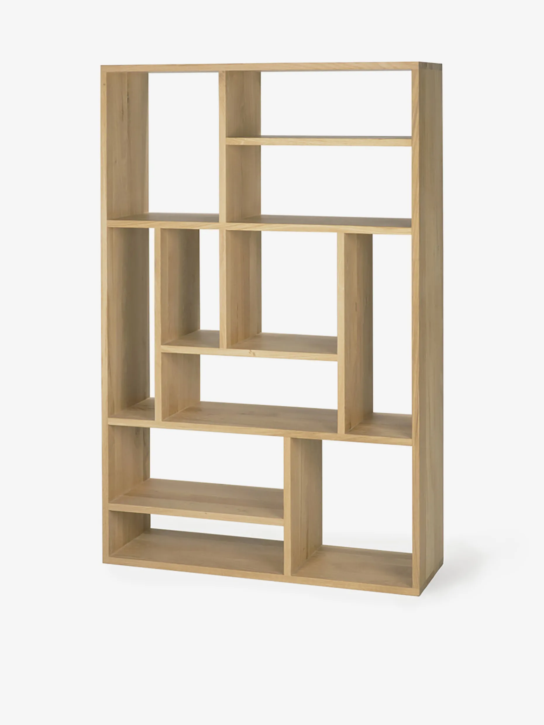 Etagere m rack small chene massif 90x30x139 cm - ethnicraft