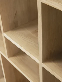 Etagere m rack small chene massif 90x30x139 cm - ethnicraft