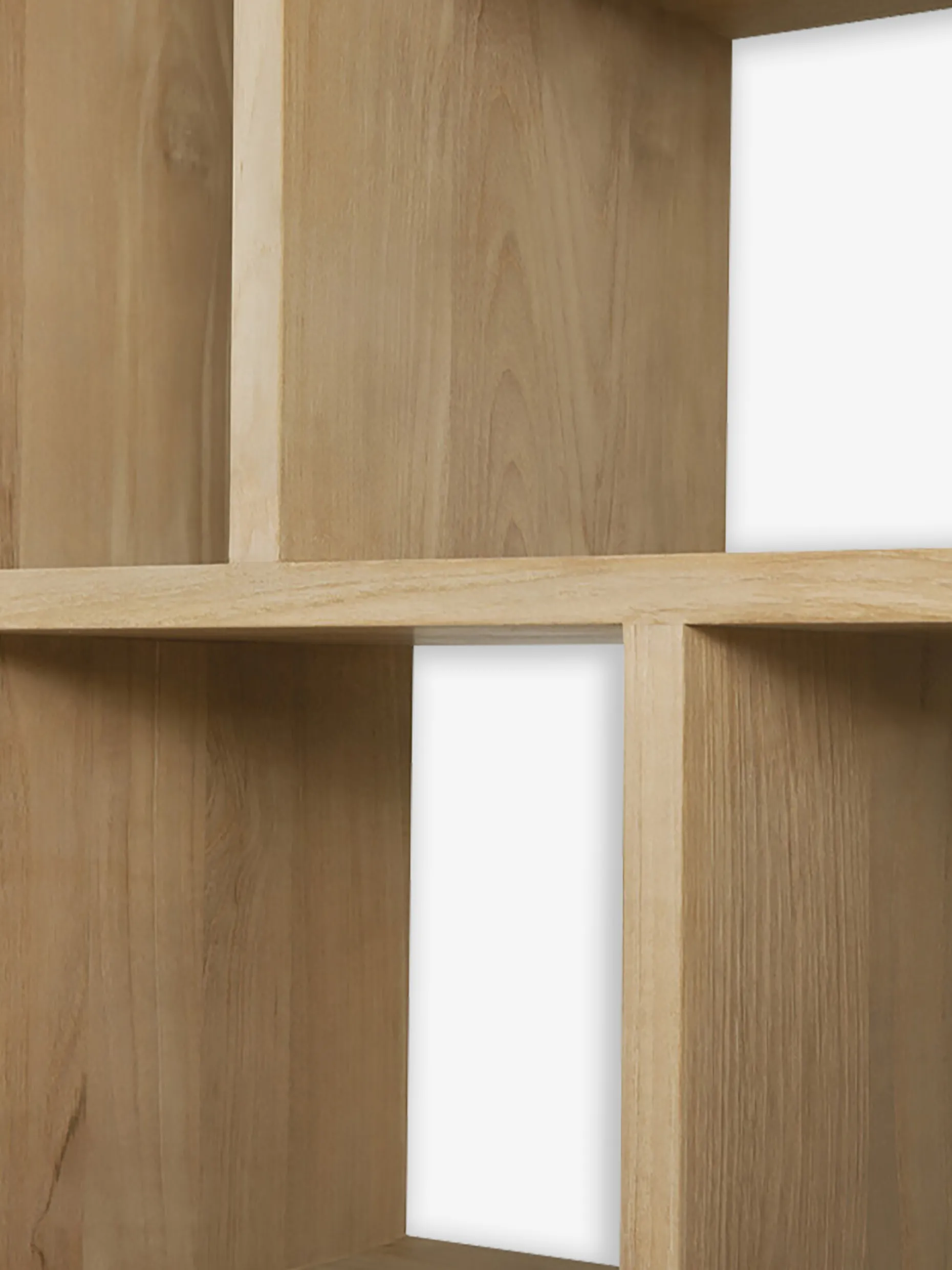 Etagere m rack small chene massif 90x30x139 cm - ethnicraft