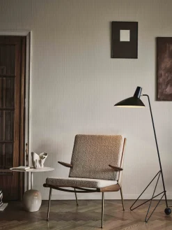 Fauteuil boomerang hm2 chene - &tradition