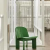 Fauteuil chisel andreas bergsaker bois vert - hay