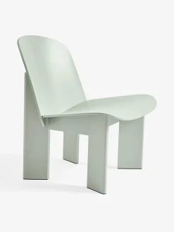Fauteuil chisel andreas bergsaker bois vert clair - hay