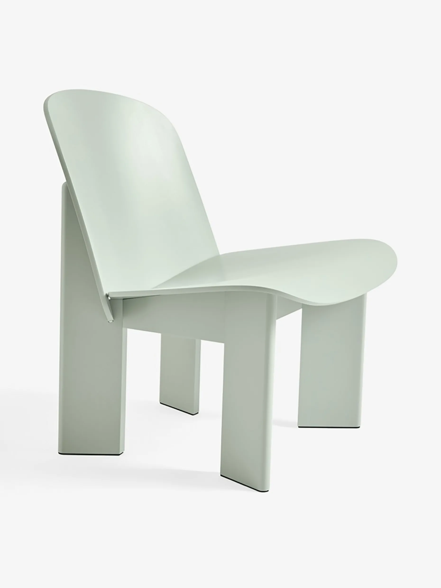 Fauteuil chisel andreas bergsaker bois vert clair - hay