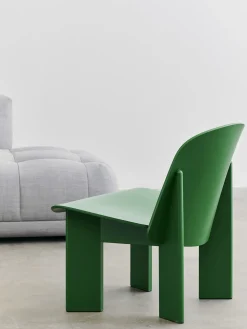 Fauteuil chisel andreas bergsaker bois vert - hay
