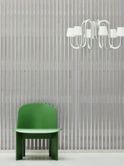 Fauteuil chisel andreas bergsaker bois vert - hay