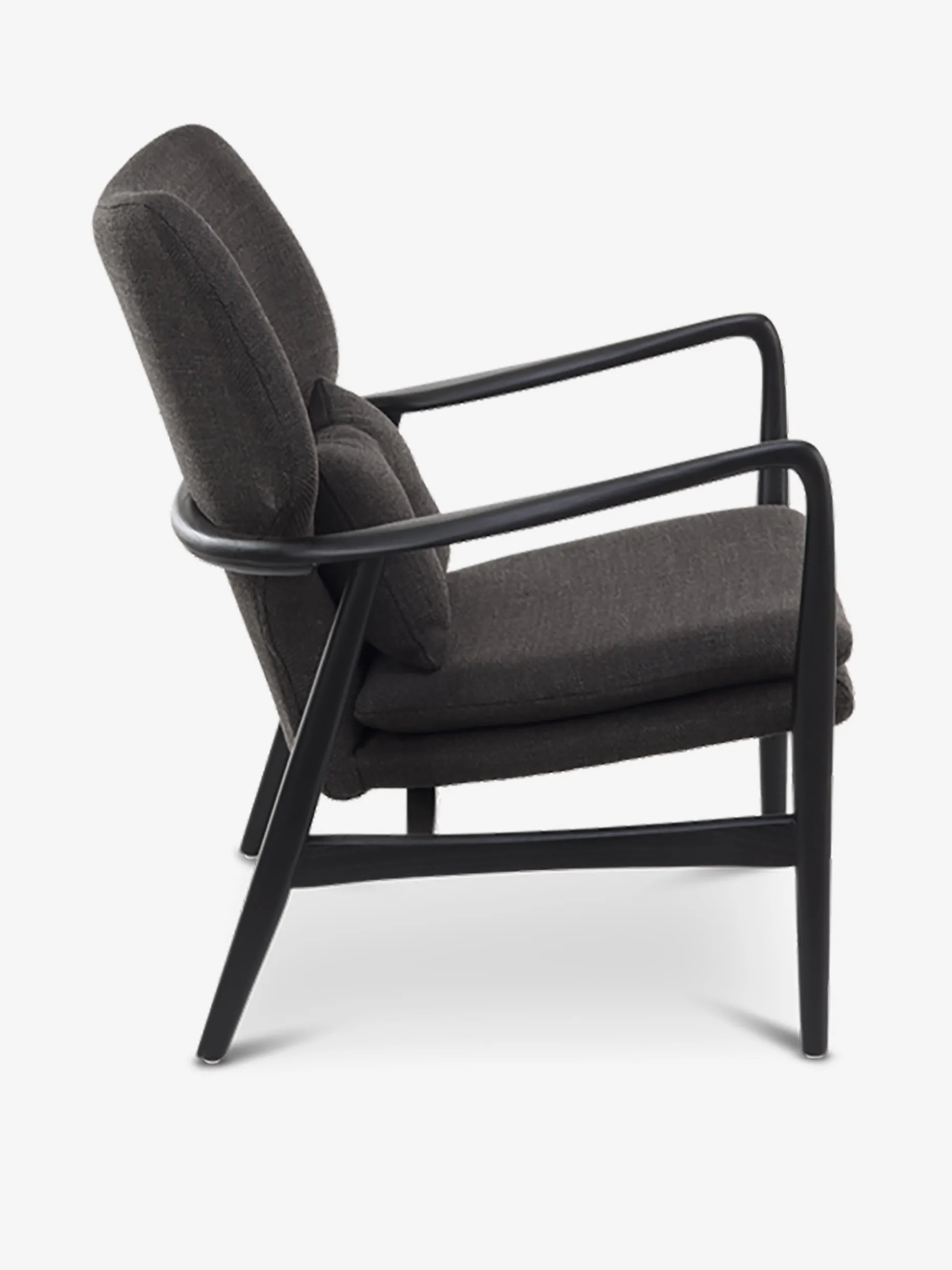 Fauteuil peggy noir - polspotten