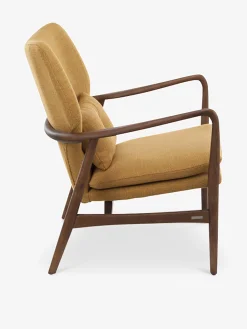 Fauteuil peggy ocre - polspotten