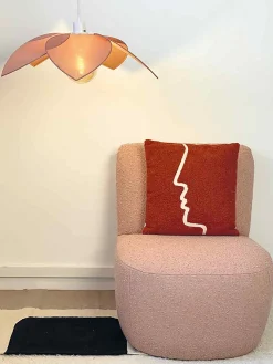 Fauteuil petty collection rose - opjet