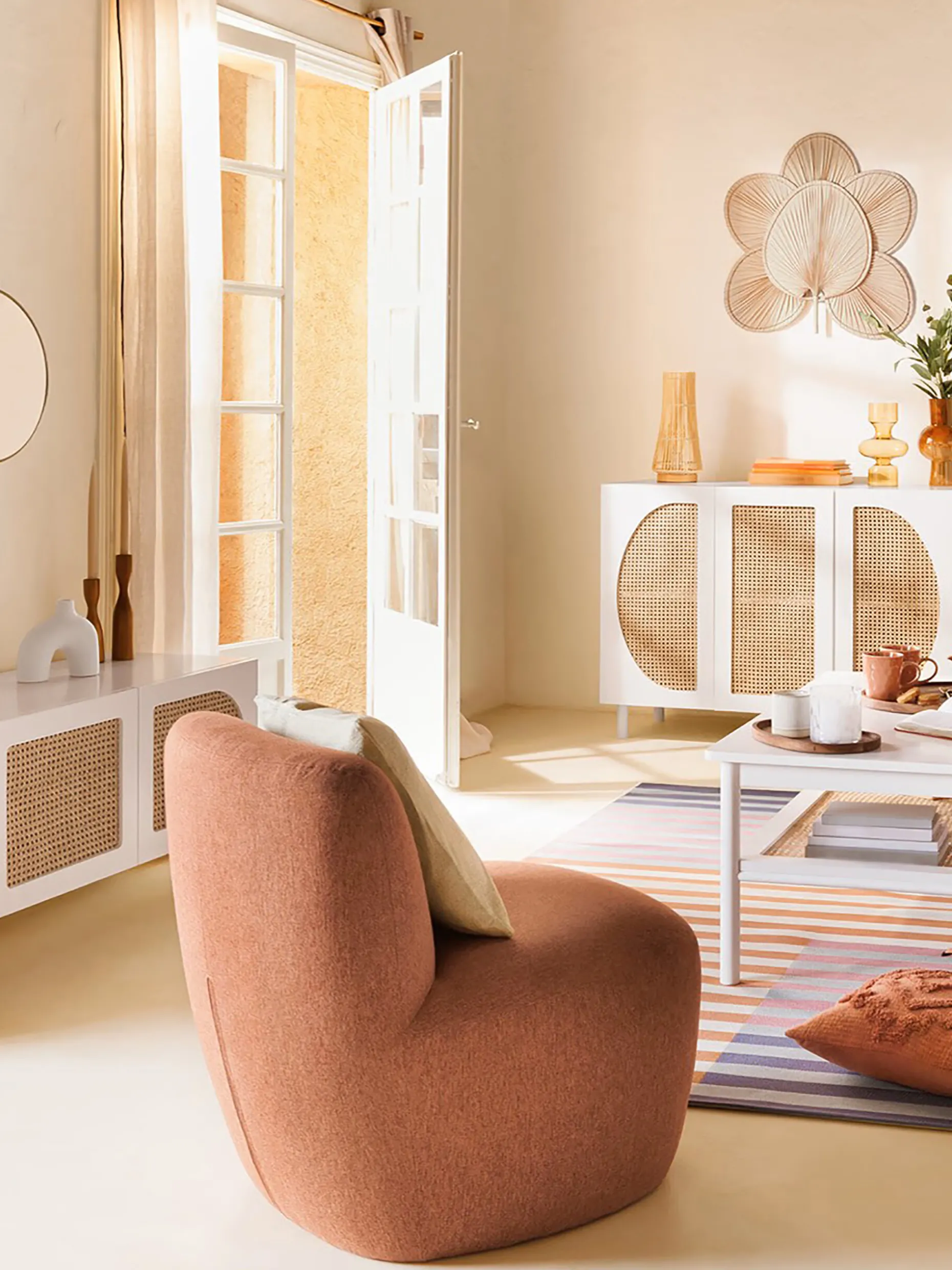 Fauteuil petty rouille - opjet