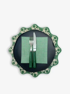 Fourchette serpette vert - opjet