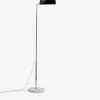 Lampadaire mezzaluna noir - dcw editions