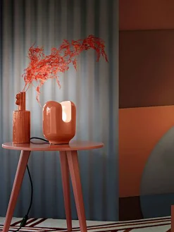 Lampe a poser batucada rouge - ferroluce