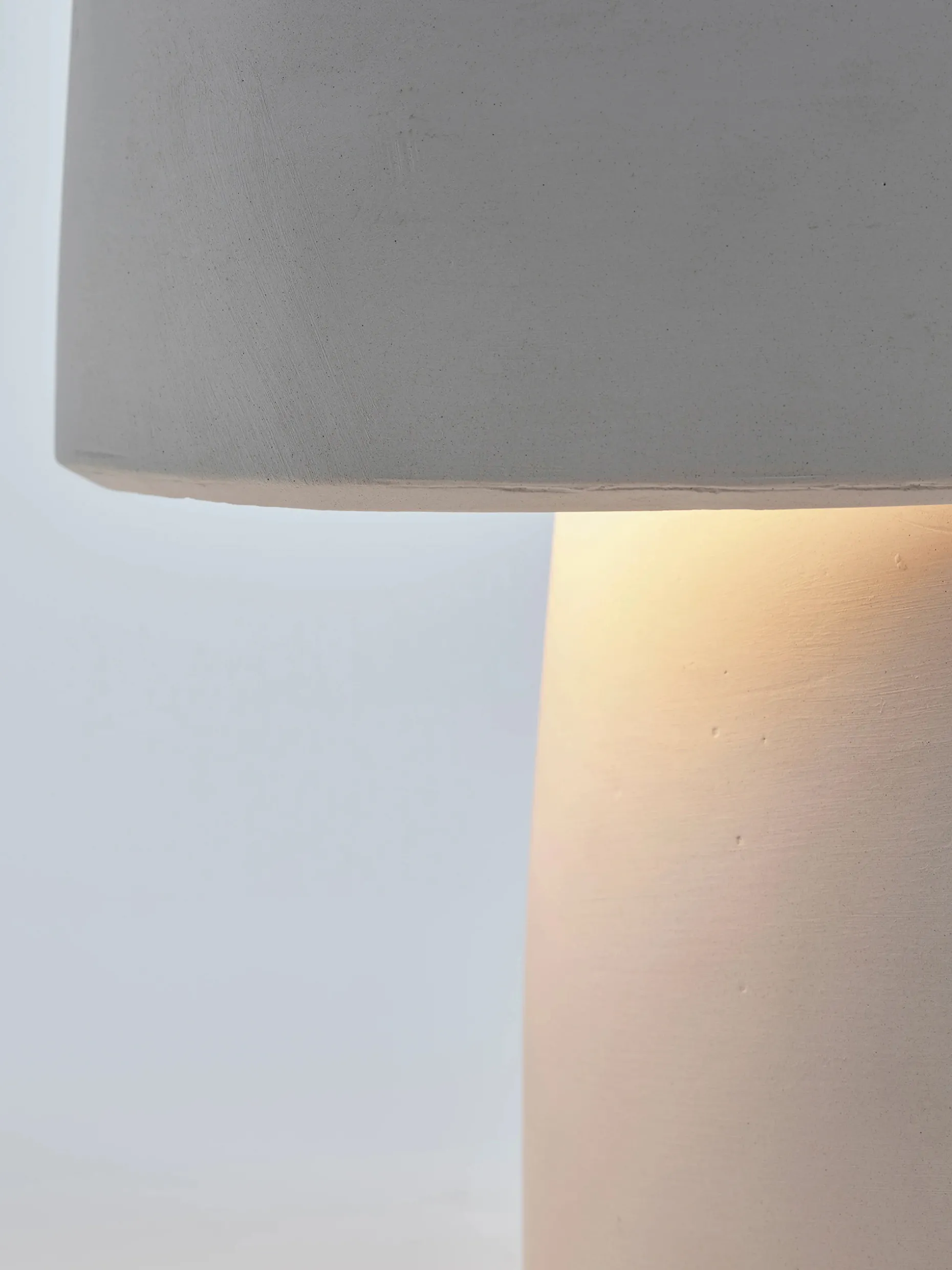 Lampe a poser ceramique rome blanc - serax