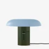Lampe a poser montera jh42 bleu/vert - &tradition